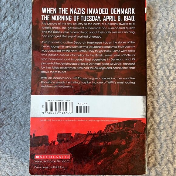 Set Of 4 Scholastic Books On WWII & Holocaust: The Greatest Treasure Hunt - Picture 8 of 9